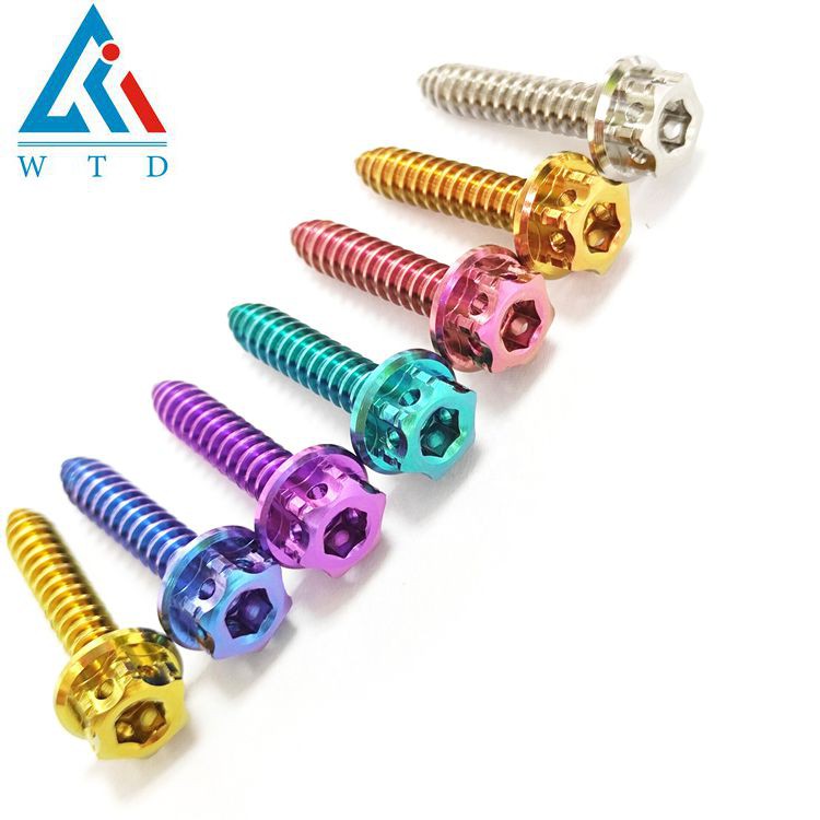 Titanium Torx Socket Self-Tapping Bolt Titanium Torx Socket Self-Tapping Bolt