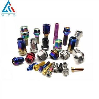 Анодизоване титанијумске матице